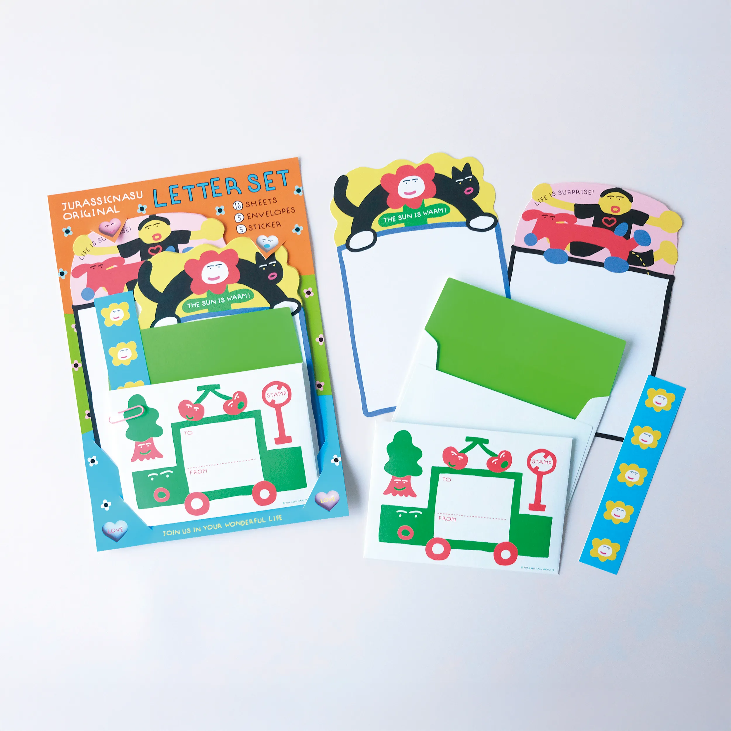 Jurassicnasu / レターセット